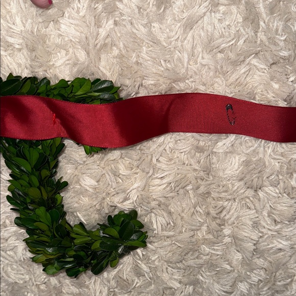 Smith & Hawken Festive Boxwood Greenery 'JOY' Holiday Garland - Picture 9 of 15